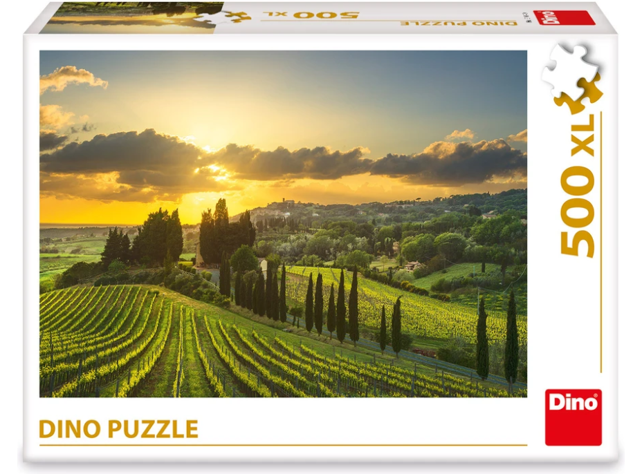 DINO Puzzle Vinice Maremma XL 500 dielikov