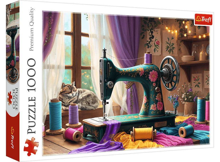 TREFL Puzzle Moja šijacia dielňa 1000 dielikov