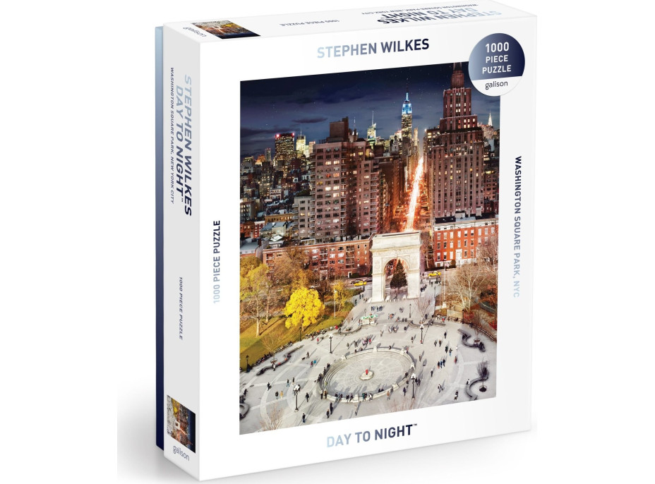 GALISON Puzzle Washington Square Park vo dne v noci 1000 dielikov