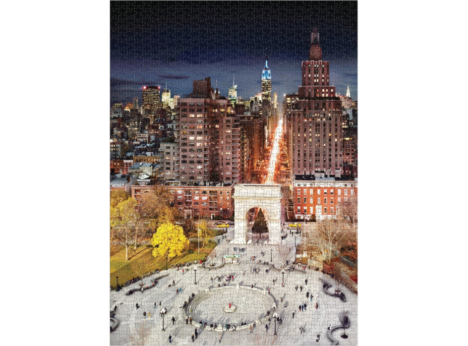 GALISON Puzzle Washington Square Park vo dne v noci 1000 dielikov