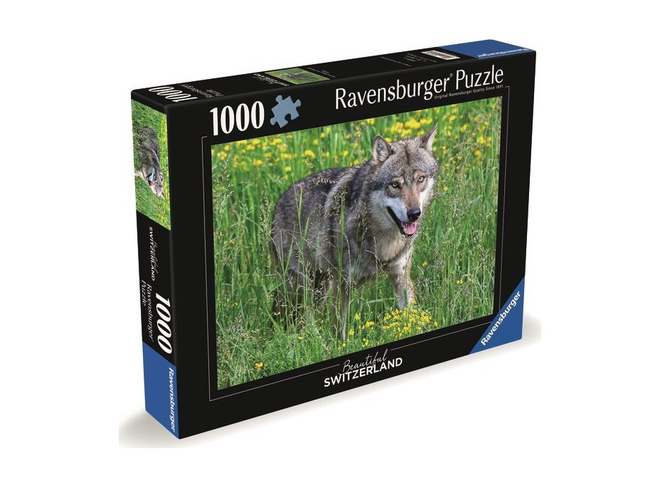 RAVENSBURGER Puzzle Nebojácny vlk 1000 dielikov