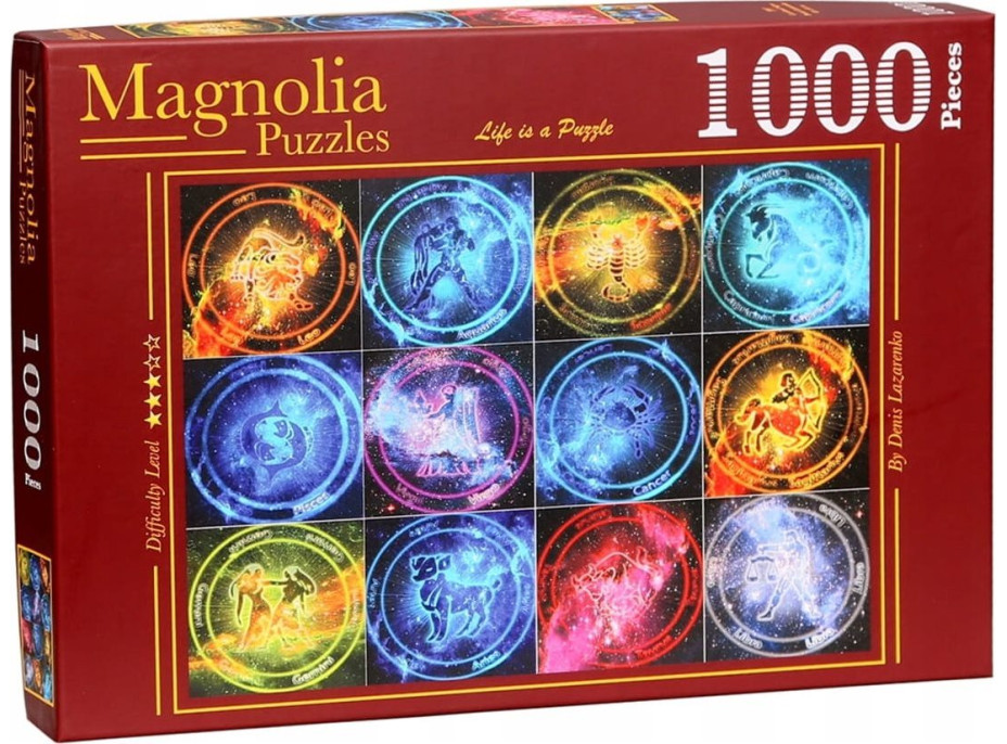 MAGNOLIA Puzzle Znamenie zverokruhu 1000 dielikov