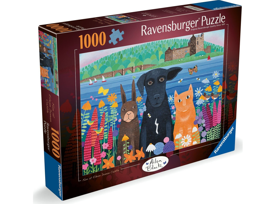 RAVENSBURGER Puzzle Zvierací kamaráti 1000 dielikov