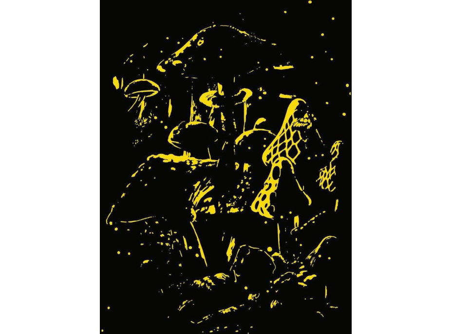 RAVENSBURGER Svietiace puzzle Magické huby 500 dielikov