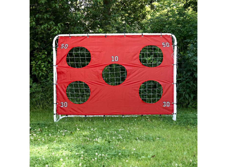 Detská futbalová tréningová bránka 2v1 + podložka na presnosť 215 x 153 x 76 cm
