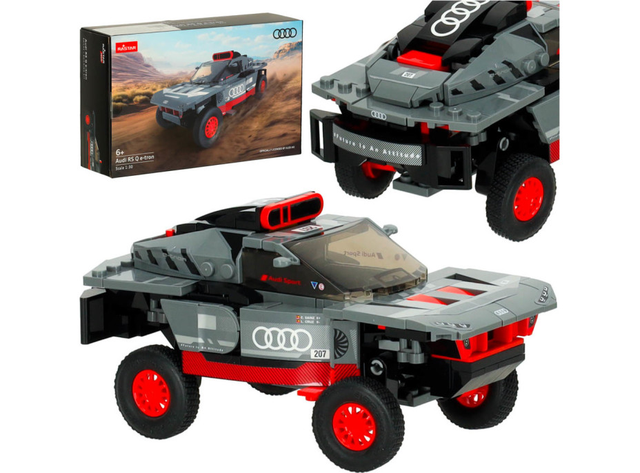 Stavebnica 1:30 Audi RS Q e-tron - 376 dielikov
