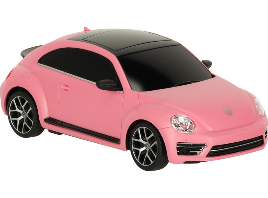 RC auto 1:24 Volkswagen Beetle-UV ružové