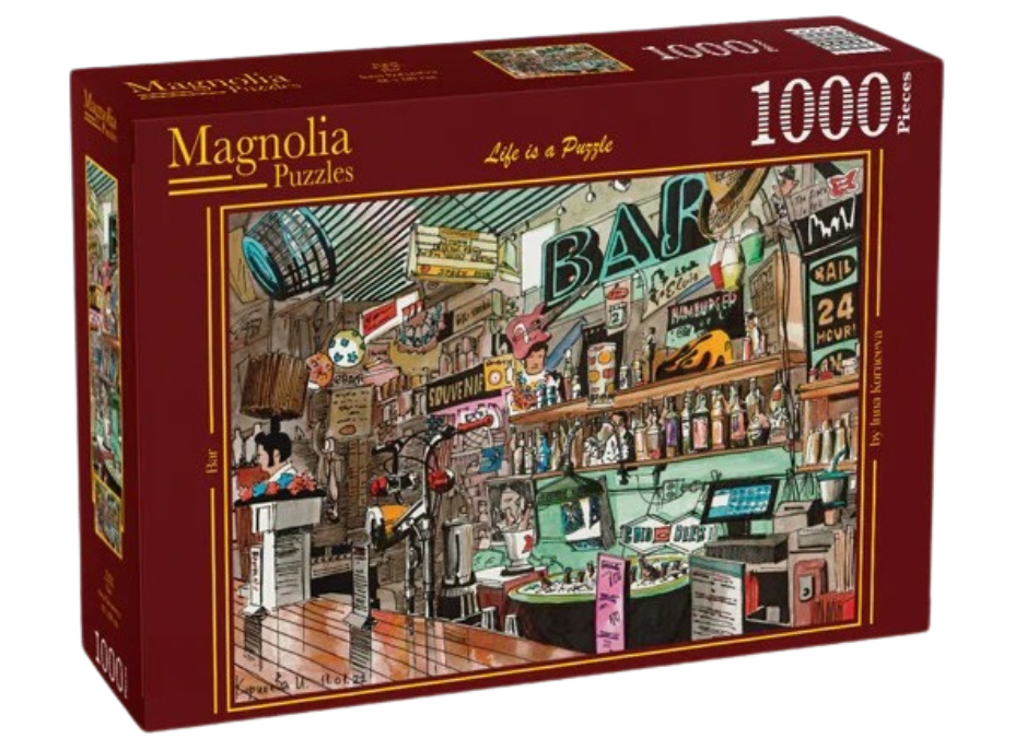 MAGNOLIA Puzzle Bar 1000 dielikov
