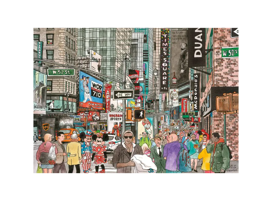 MAGNOLIA Puzzle Broadway 1000 dielikov