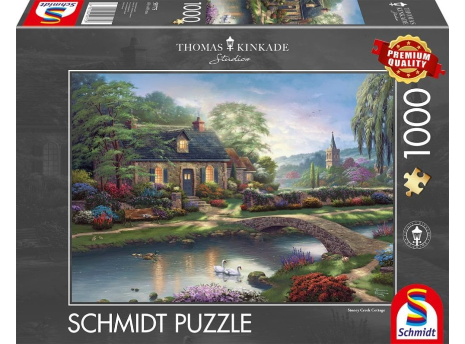 SCHMIDT Puzzle Chalupa Stoney Creek 1000 dielikov