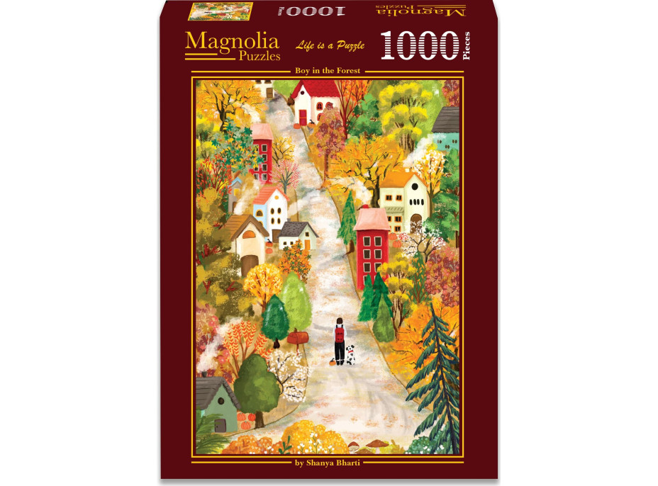 MAGNOLIA Puzzle Chlapec v lese 1000 dielikov