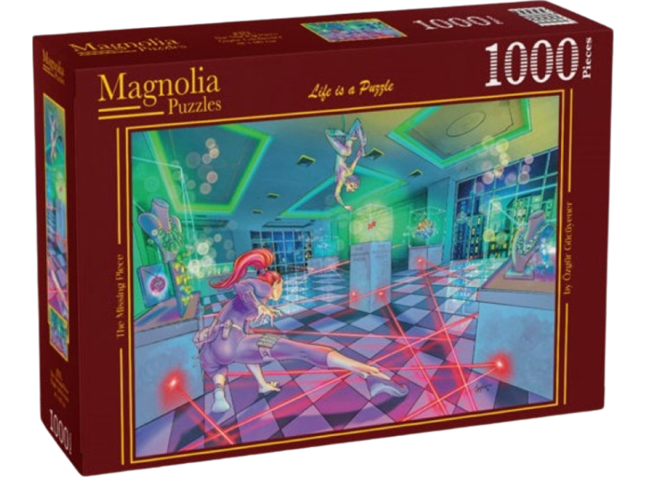MAGNOLIA Puzzle Chýbajúci dielik 1000 dielikov