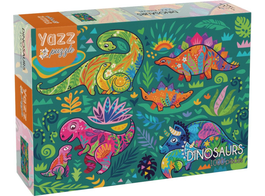 YAZZ Puzzle Dinosaury 1000 dielikov