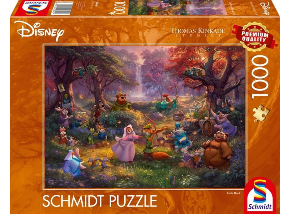 SCHMIDT Puzzle Disney: Robin Hood 1000 dielikov