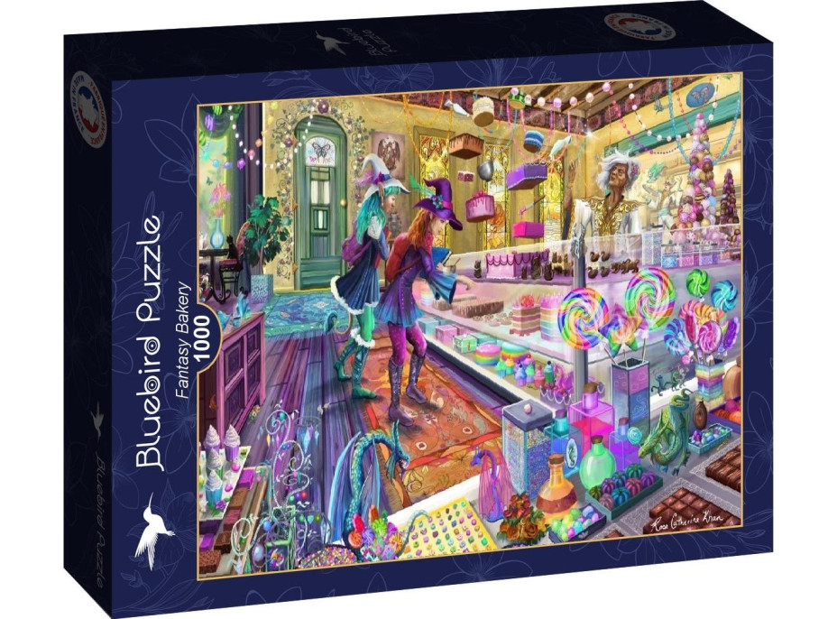 BLUEBIRD Puzzle Fantasy cukráreň 1000 dielikov