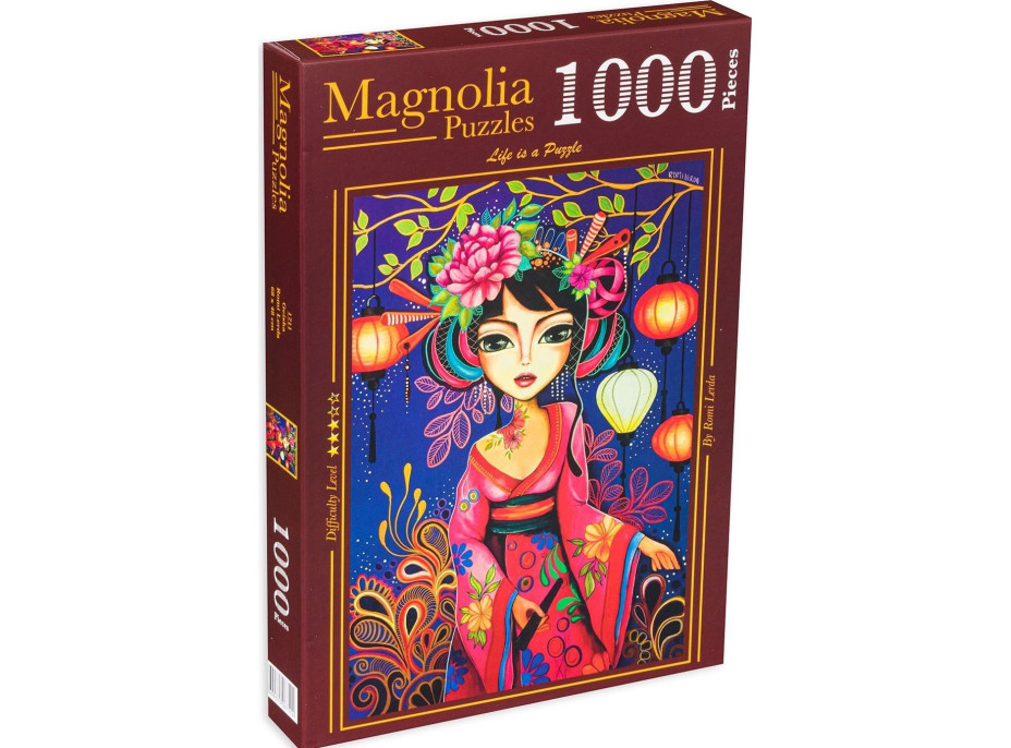 MAGNOLIA Puzzle Geisha 1000 dielikov