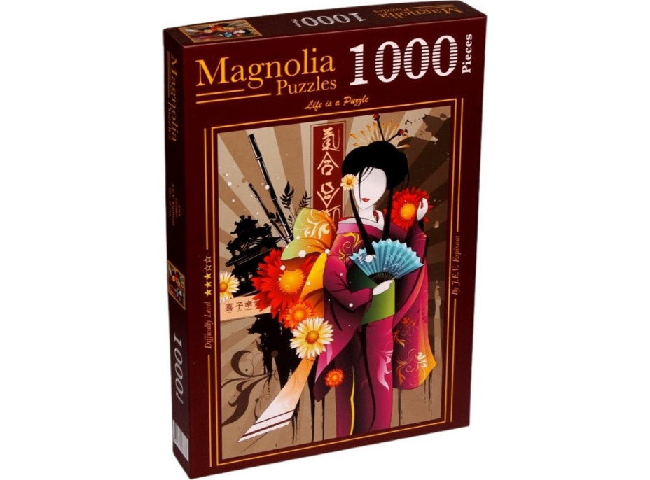 MAGNOLIA Puzzle Geisha 1000 dielikov