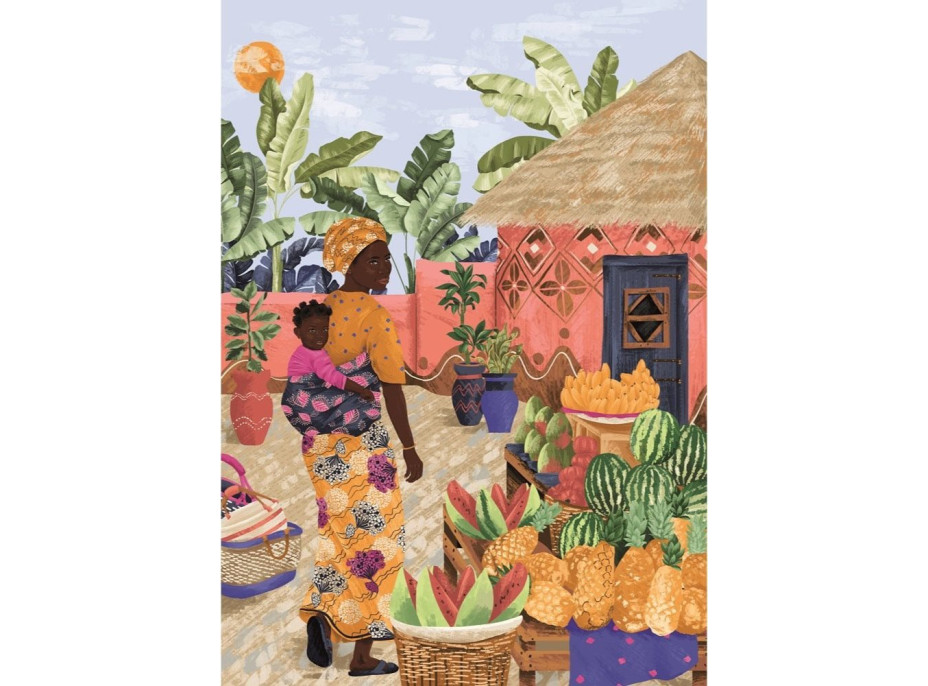 MAGNOLIA Puzzle Ghana 1000 dielikov
