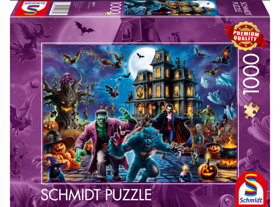 SCHMIDT Puzzle Halloweenska noc 1000 dielikov