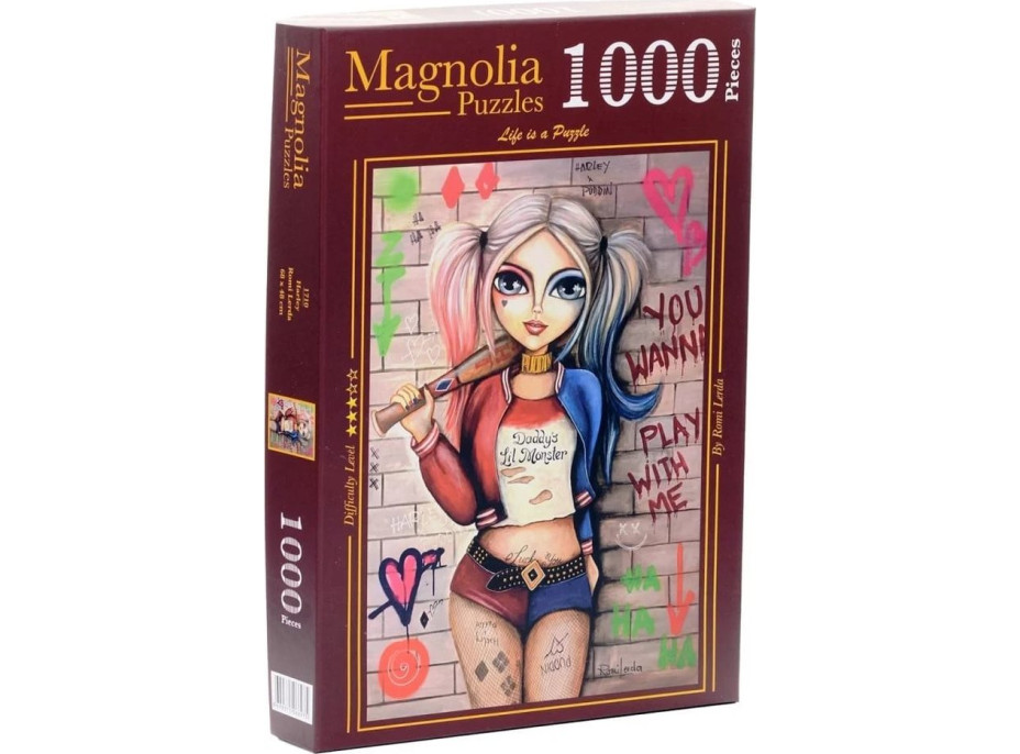 MAGNOLIA Puzzle Harley 1000 dielikov