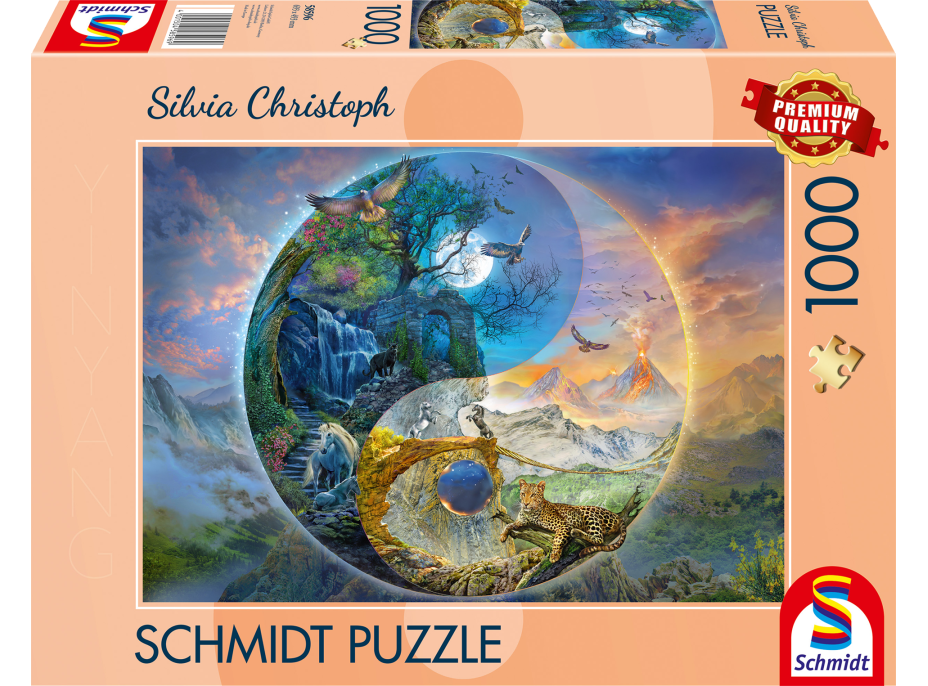 SCHMIDT Puzzle Horský svet 1000 dielikov
