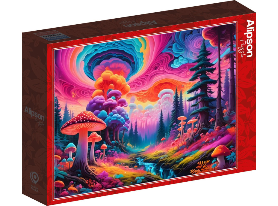ALIPSON Puzzle Hubový les 1000 dielikov