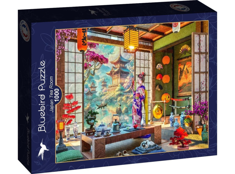 BLUEBIRD Puzzle Japonská čajová miestnosť 1000 dielikov