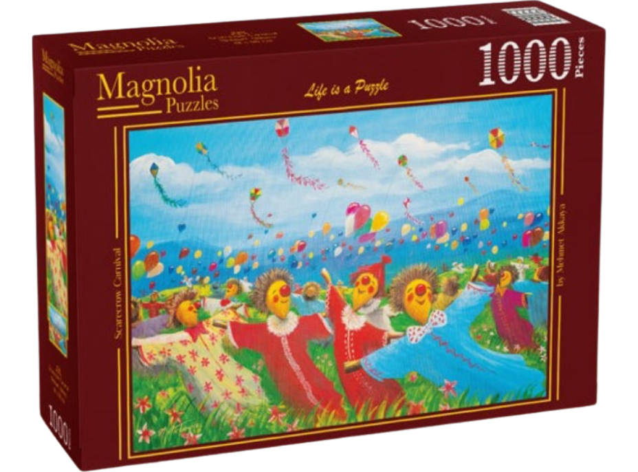 MAGNOLIA Puzzle Karneval strašiakov 1000 dielikov
