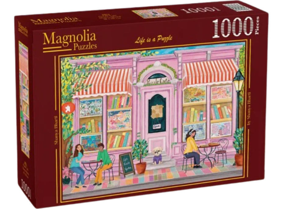 MAGNOLIA Puzzle Kaviareň Puzzle 1000 dielikov