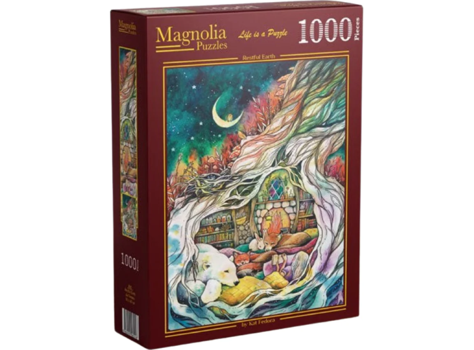 MAGNOLIA Puzzle Pokojná Krajina 1000 dielikov