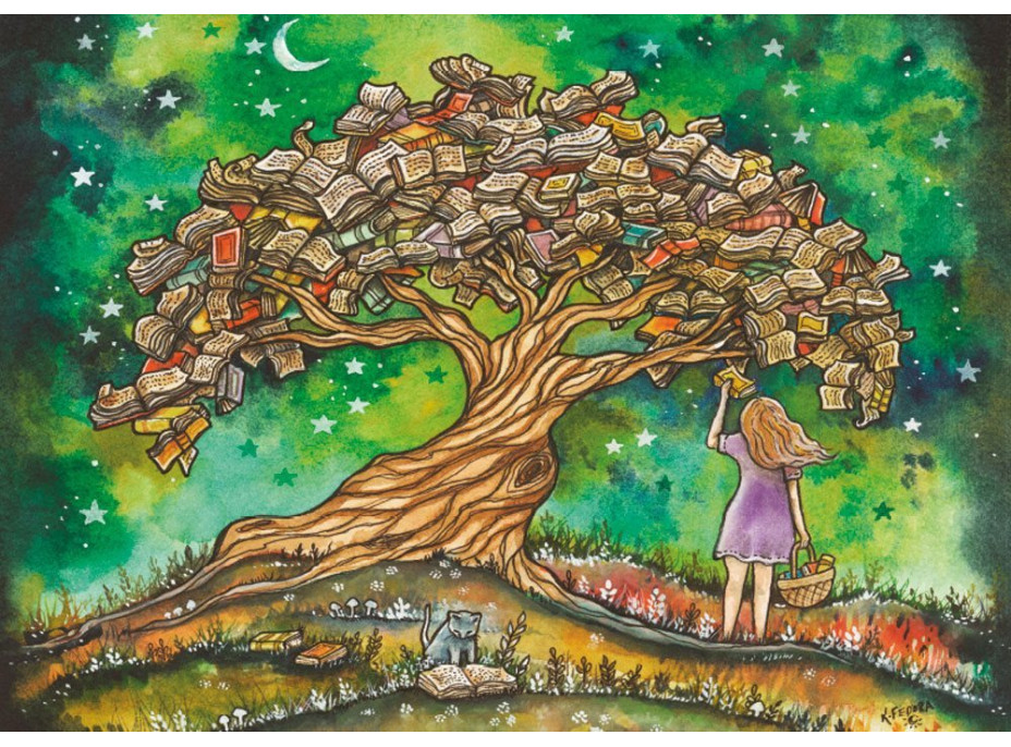 MAGNOLIA Puzzle Kniha príbehov 1000 dielikov
