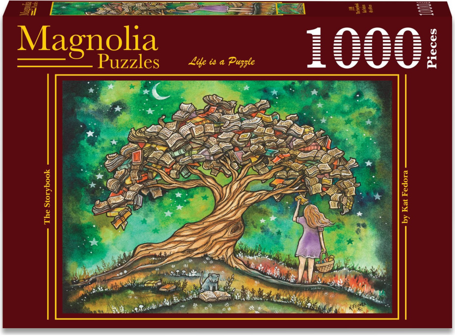 MAGNOLIA Puzzle Kniha príbehov 1000 dielikov