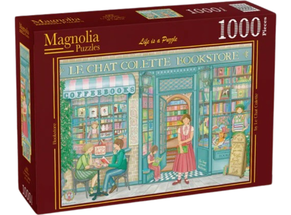 MAGNOLIA Puzzle Kníhkupectvo 1000 dielikov