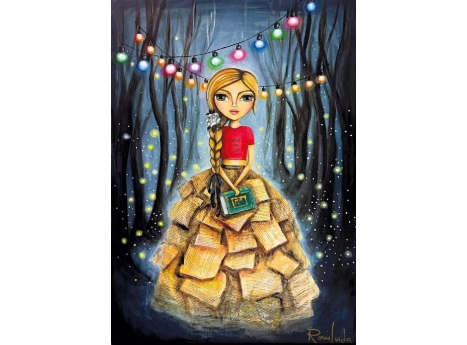 MAGNOLIA Puzzle Knihomolka 1000 dielikov