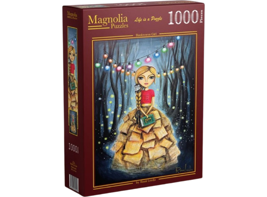 MAGNOLIA Puzzle Knihomolka 1000 dielikov