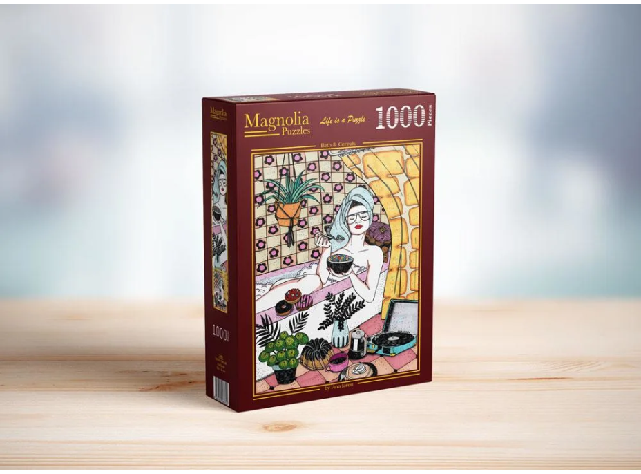 MAGNOLIA Puzzle Kúpeľ a cereálie 1000 dielikov