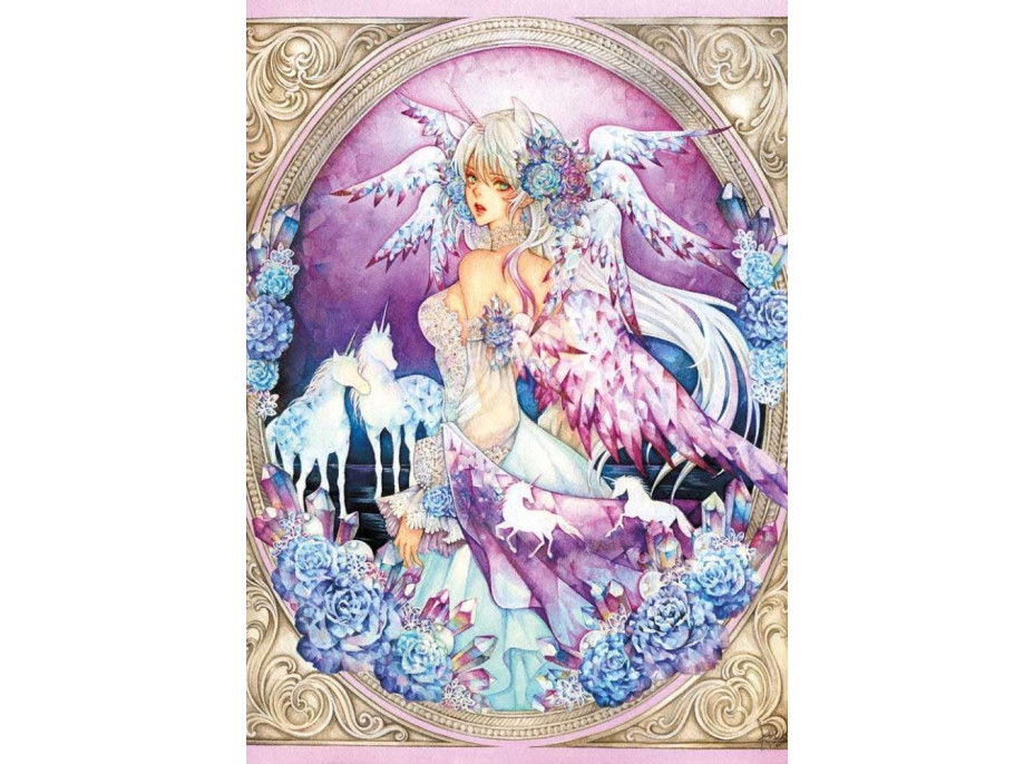 MAGNOLIA Puzzle Krištáľový jednorožec 1000 dielikov