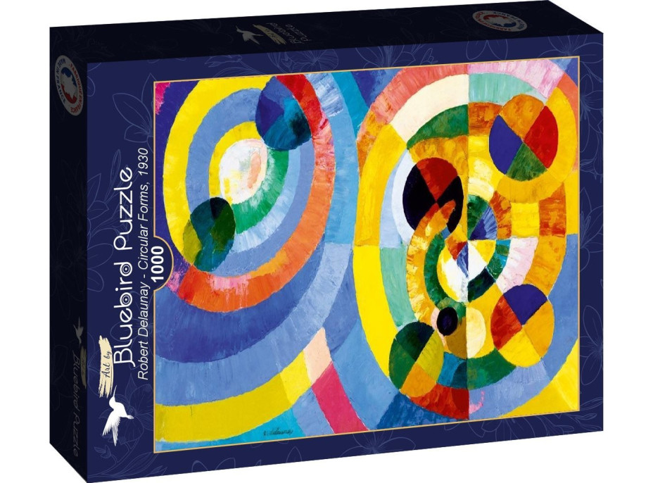 BLUEBIRD Puzzle Kruhové formy 1000 dielikov