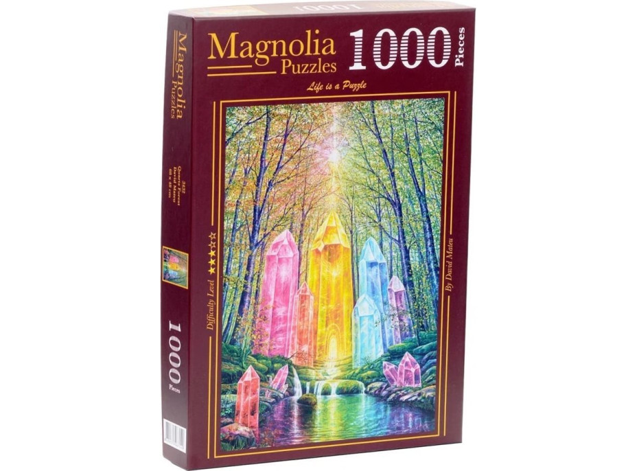 MAGNOLIA Puzzle Kryštálový les 1000 dielikov
