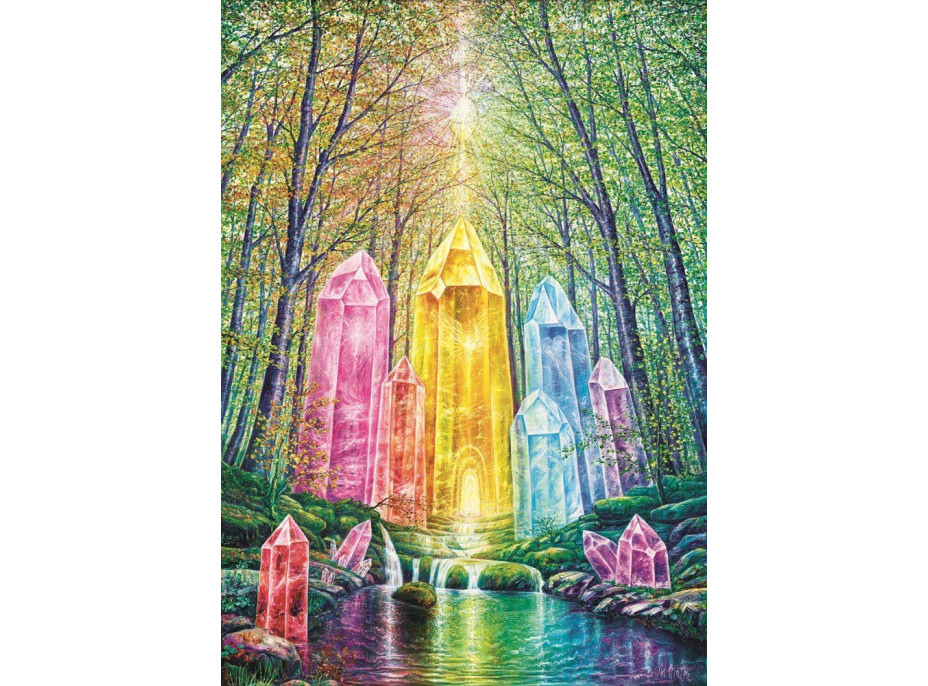 MAGNOLIA Puzzle Kryštálový les 1000 dielikov