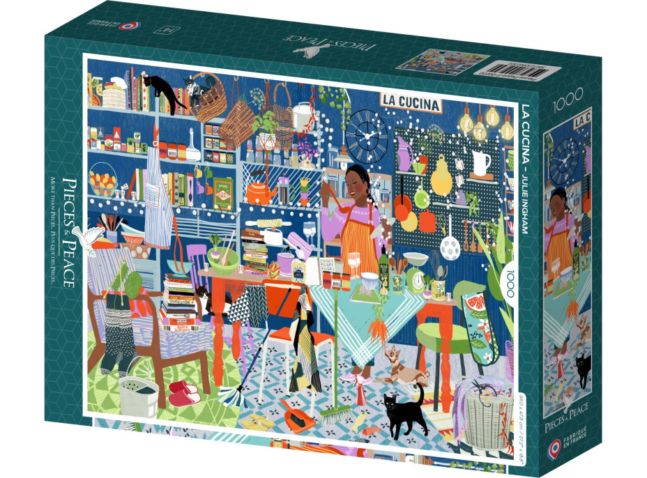 PIECES & PEACE Puzzle Kuchyňa 1000 dielikov