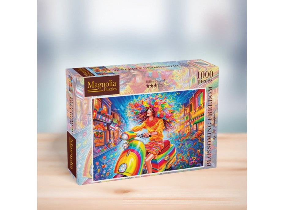 MAGNOLIA Puzzle Kvitnúca sloboda 1000 dielikov
