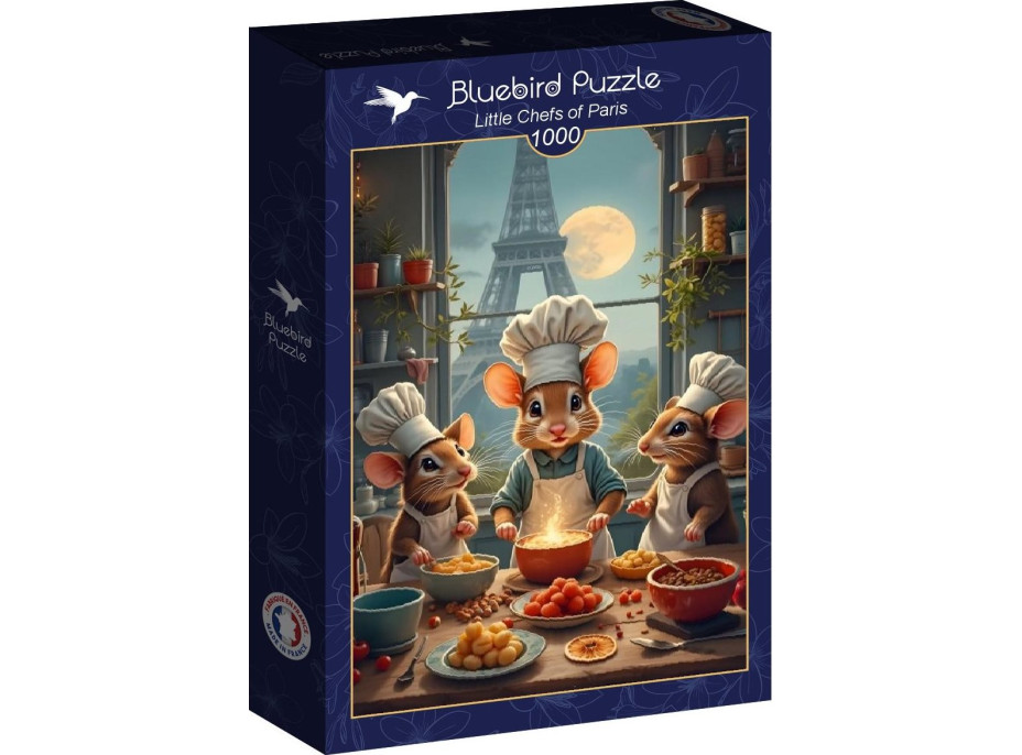 BLUEBIRD Puzzle Malí kuchári z Paríža 1000 dielikov