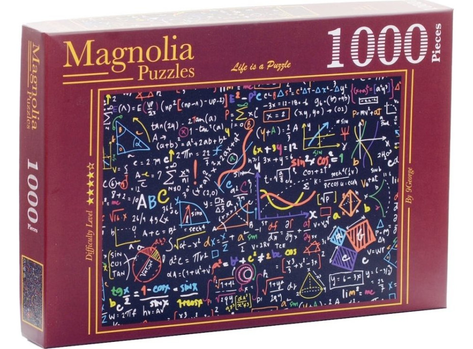 MAGNOLIA Puzzle Matematika 1000 dielikov