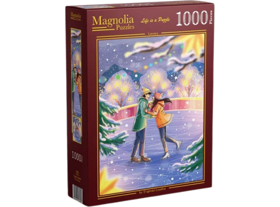 MAGNOLIA Puzzle Milenci 1000 dielikov