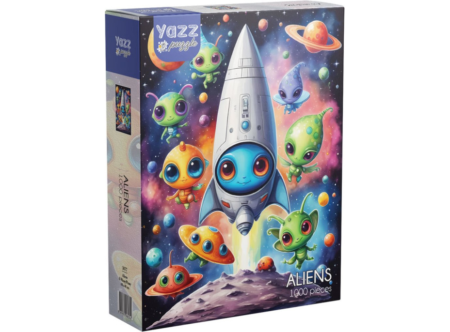 YAZZ Puzzle Mimozemšťania 1000 dielikov