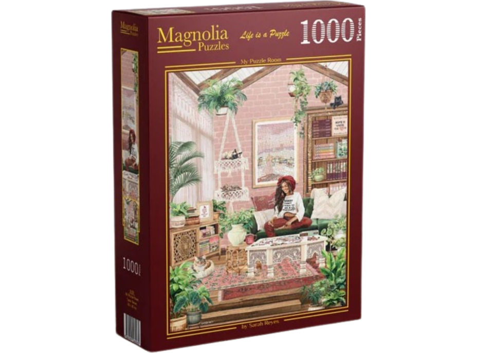 MAGNOLIA Puzzle Moja izba na skladanie 1000 dielikov