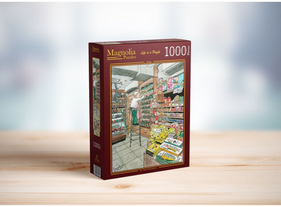 MAGNOLIA Puzzle Obchod 1000 dielikov