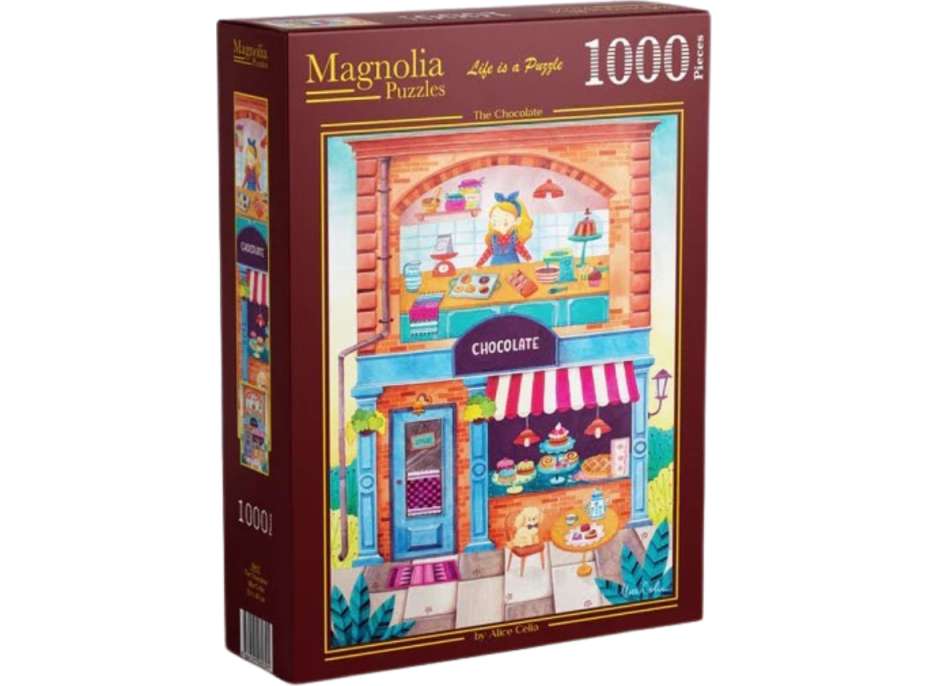 MAGNOLIA Puzzle Obchod s čokoládou 1000 dielikov