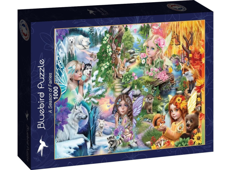 BLUEBIRD Puzzle Obdobie víl 1000 dielikov